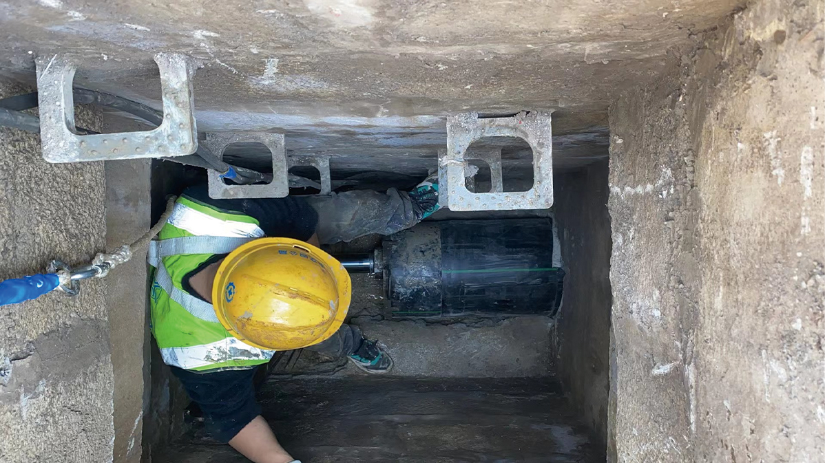 扶沟HDPE短管内衬法